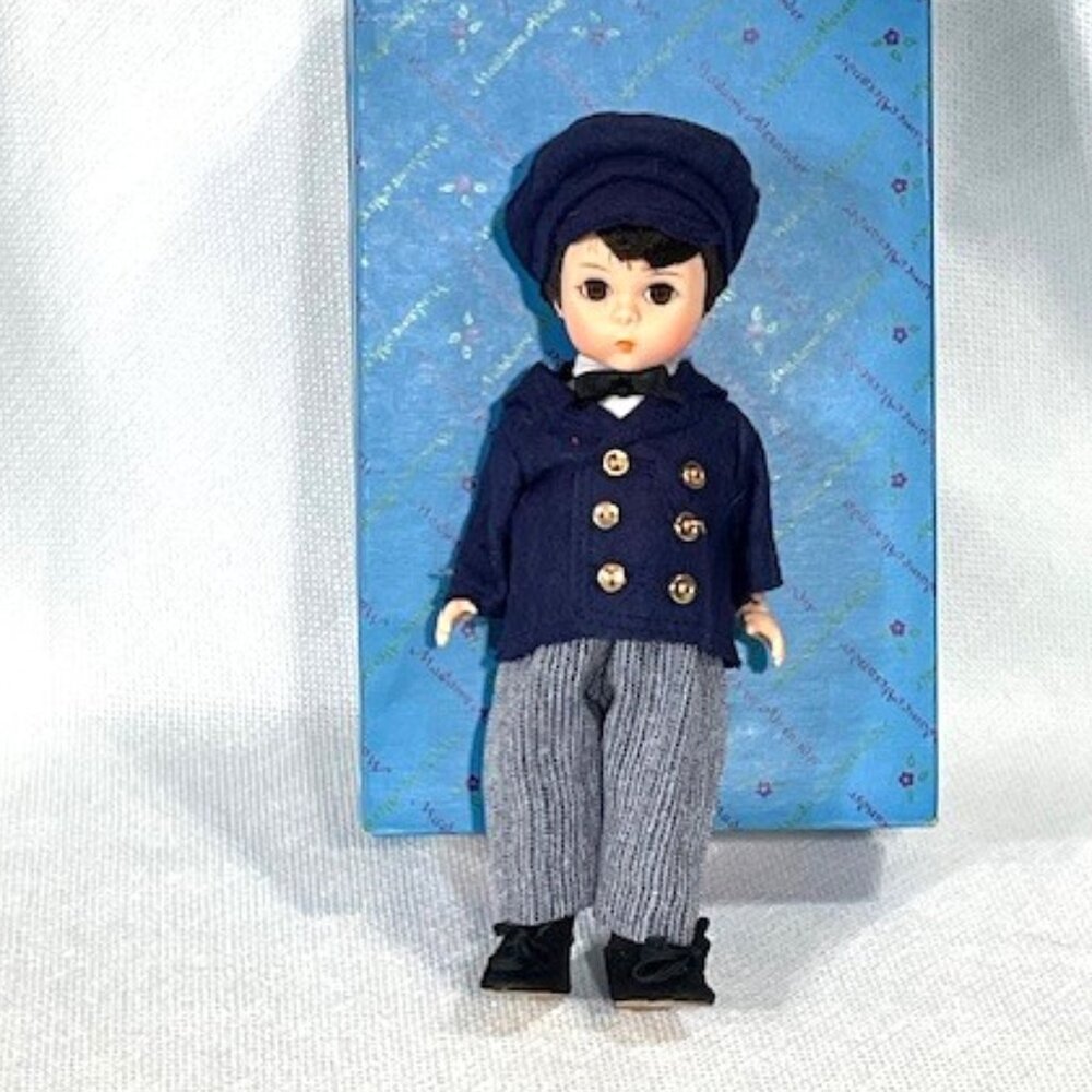 Madame Alexander restrung 8" Laurie Little Men doll.
